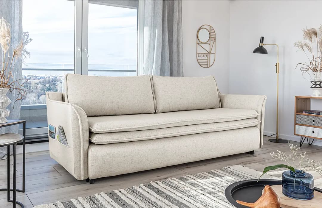Schlafsofa Neli | Beige