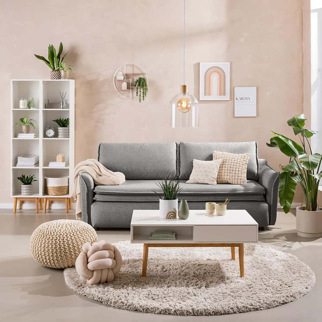 Schlafsofa Neli | Grau