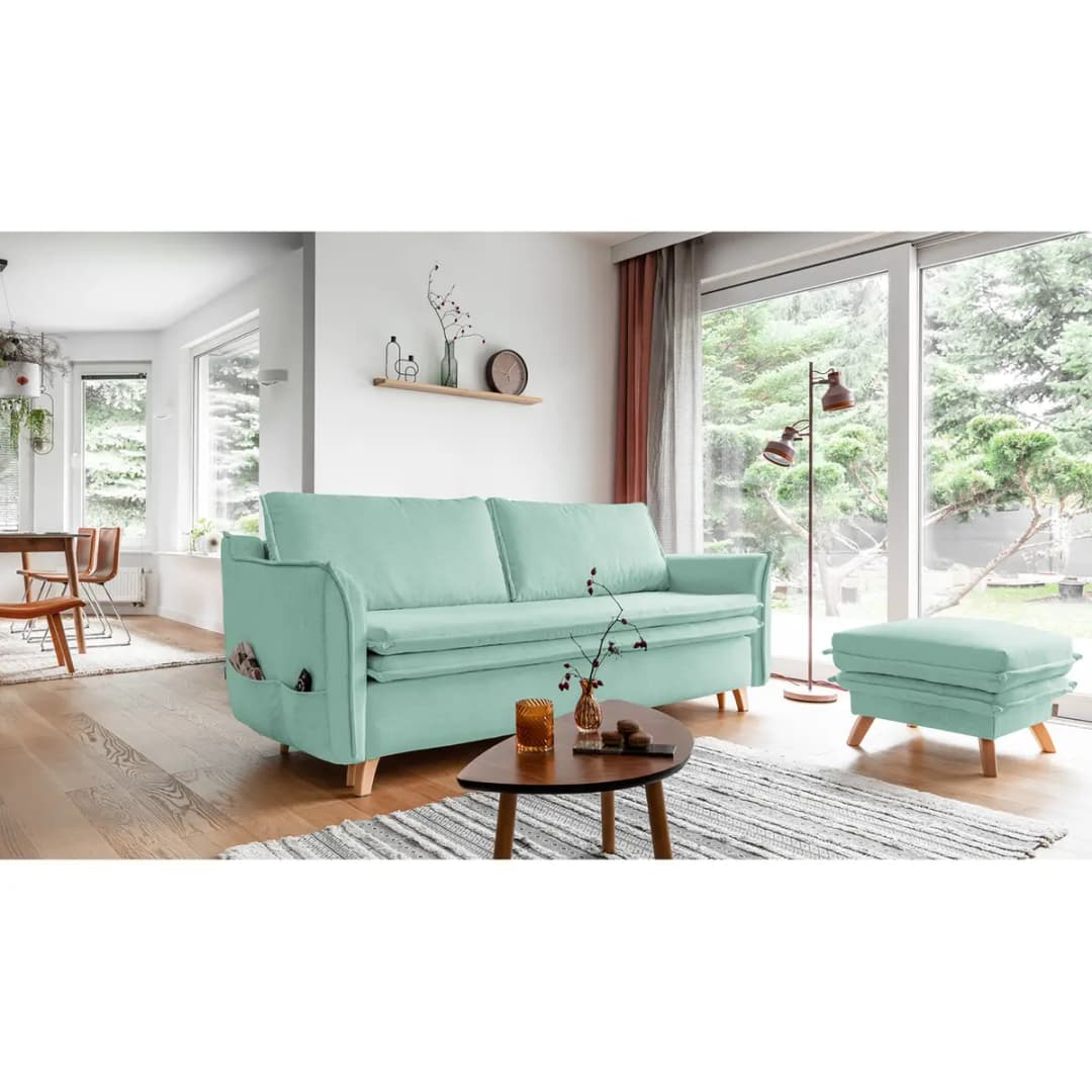 Schlafsofa Neli | Türkis