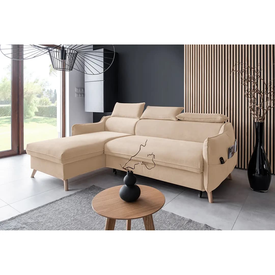 Ecksofa Huesca | Beige