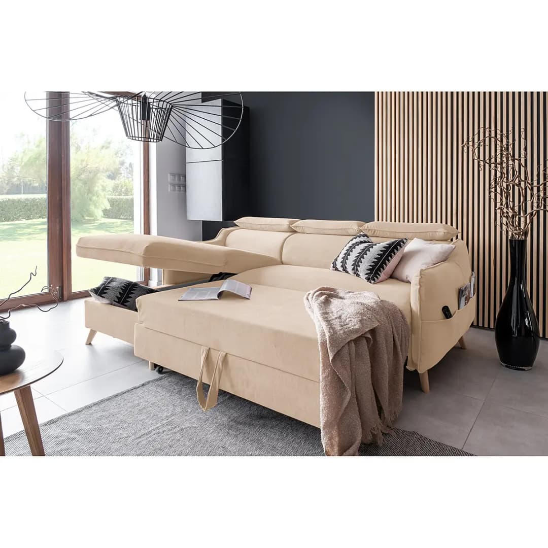 Ecksofa Huesca | Beige