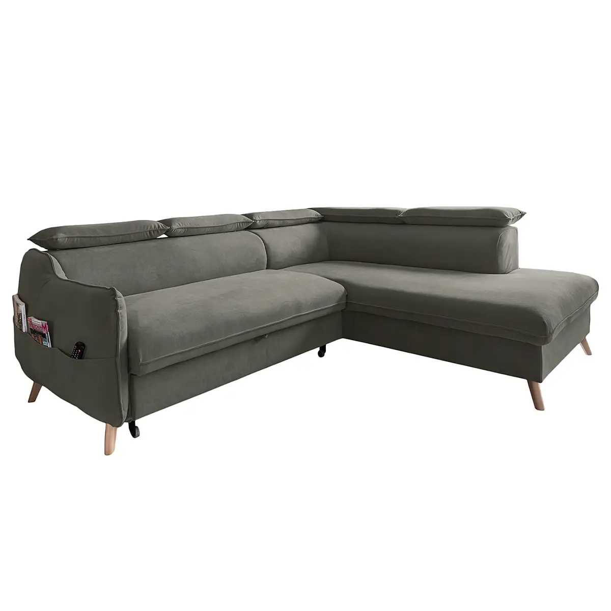 Ecksofa Huesca | Schwarz