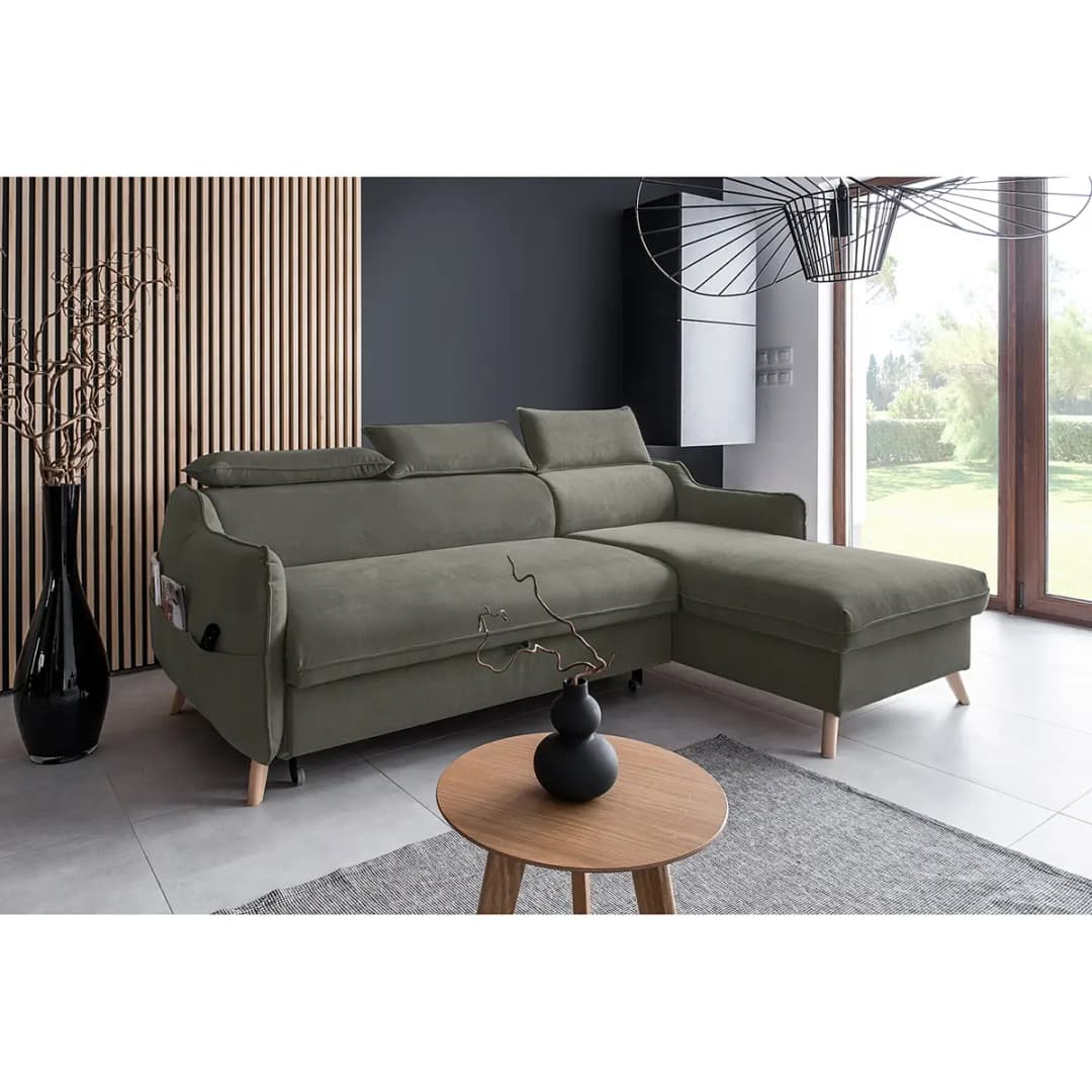 Ecksofa Huesca | Grau