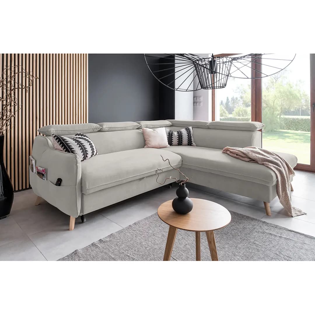 Ecksofa Huesca | Grau