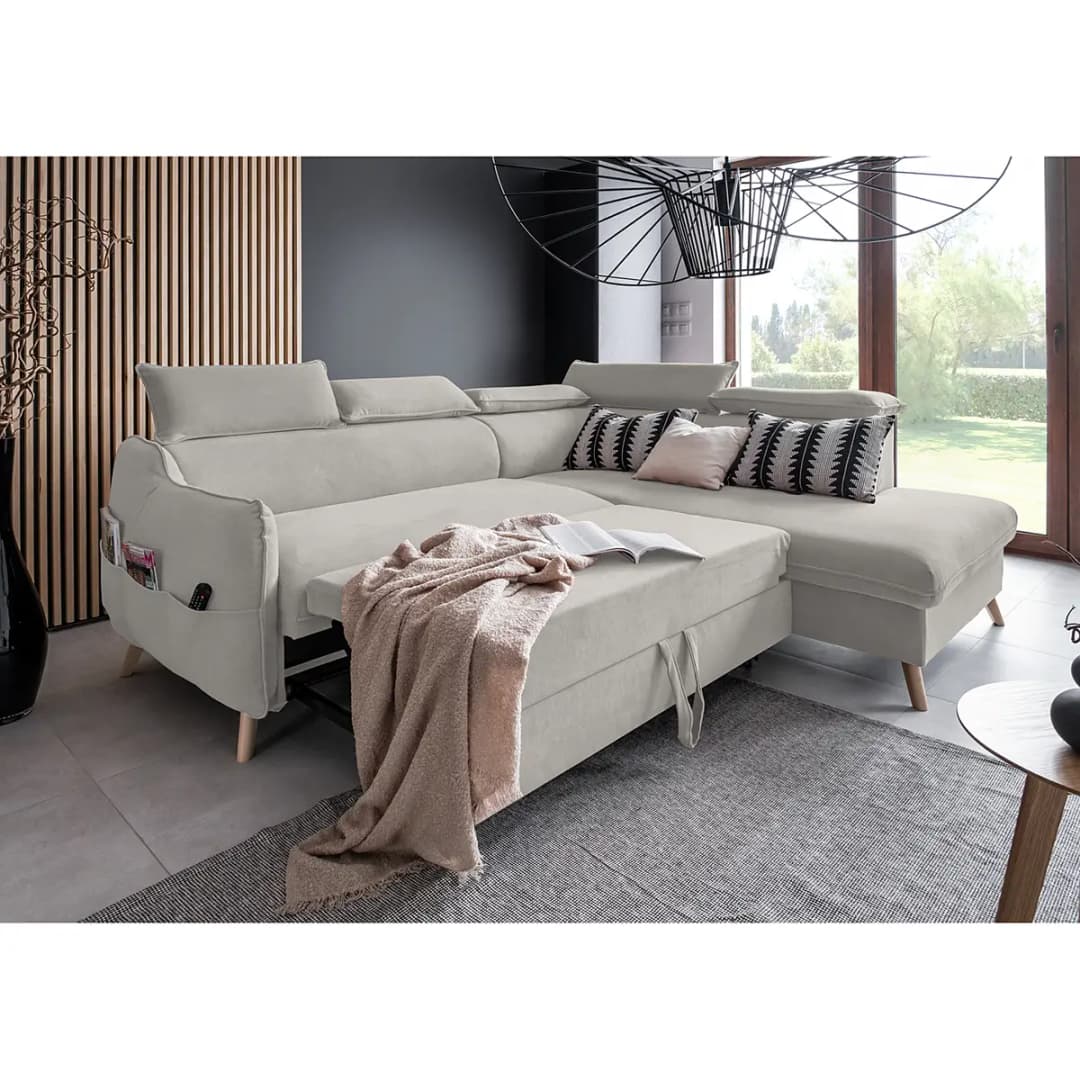 Ecksofa Huesca | Grau