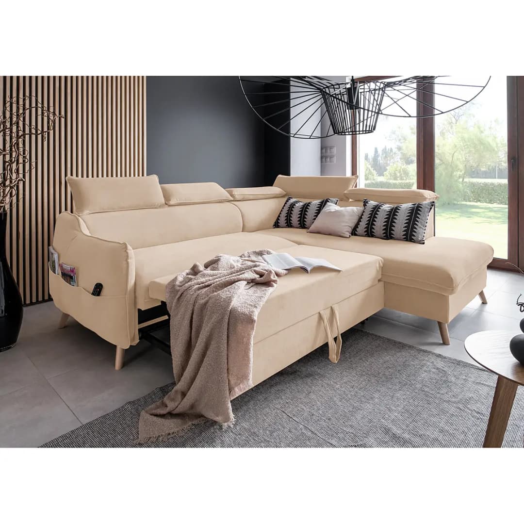 Ecksofa Huesca | Beige