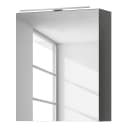 Spiegelschrank MYBA I 60cm Silber/Hochglanz Grau | Grau