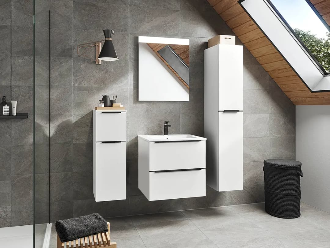 Badezimmerset MYBA VI | Weiß