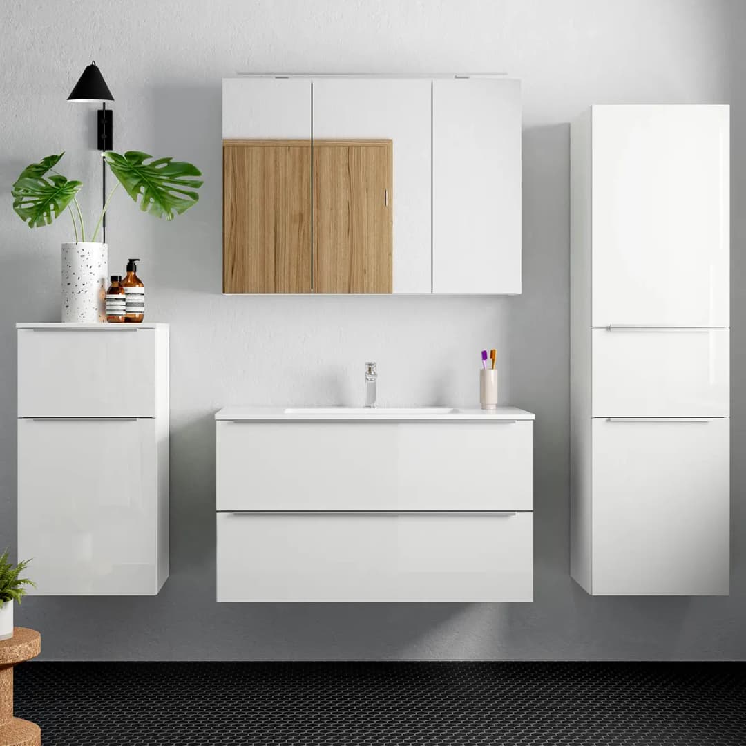 Badezimmerset MYBA VII | Weiß