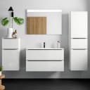 Badezimmerset MYBA VI 4-teilig | Weiß