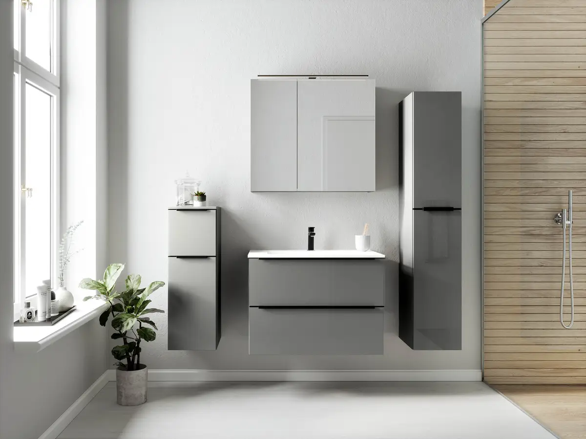 Badezimmerset MYBA IV | Grau