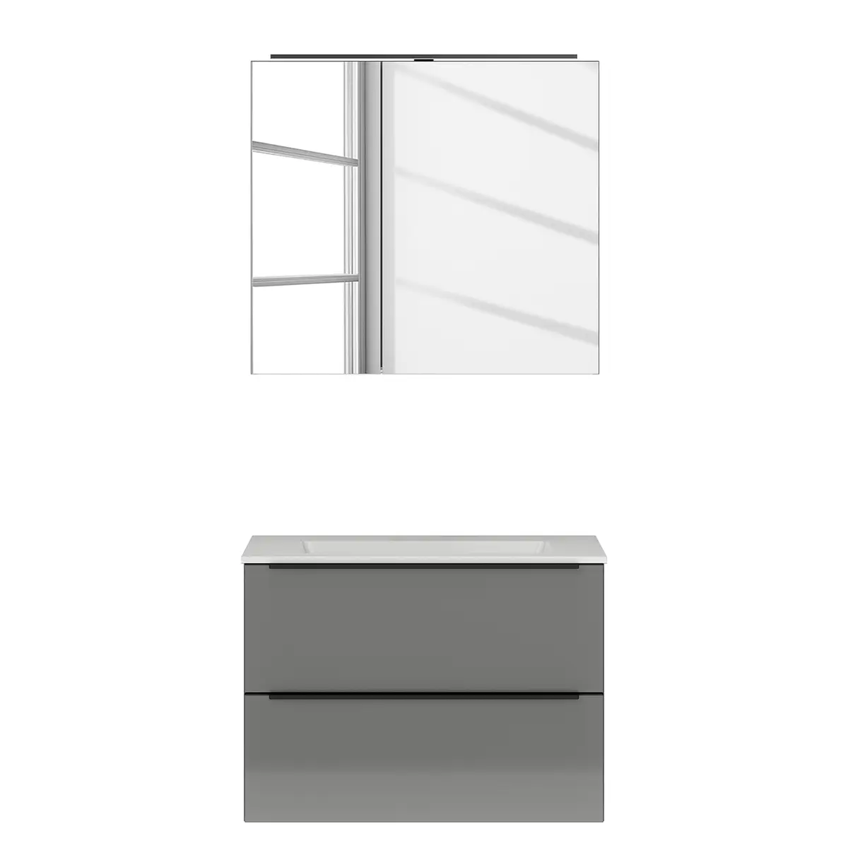 Badezimmerset MYBA IV | Grau