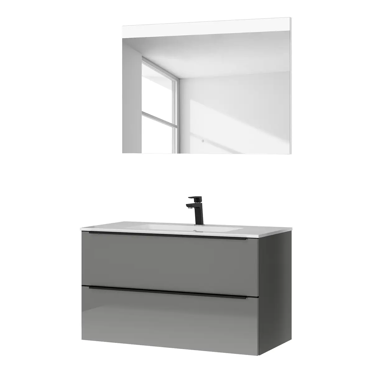 Badezimmerset MYBA II | Grau