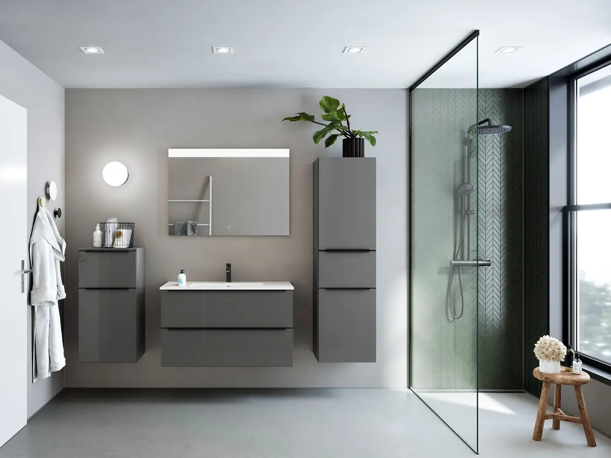 Badezimmerset MYBA II | Grau