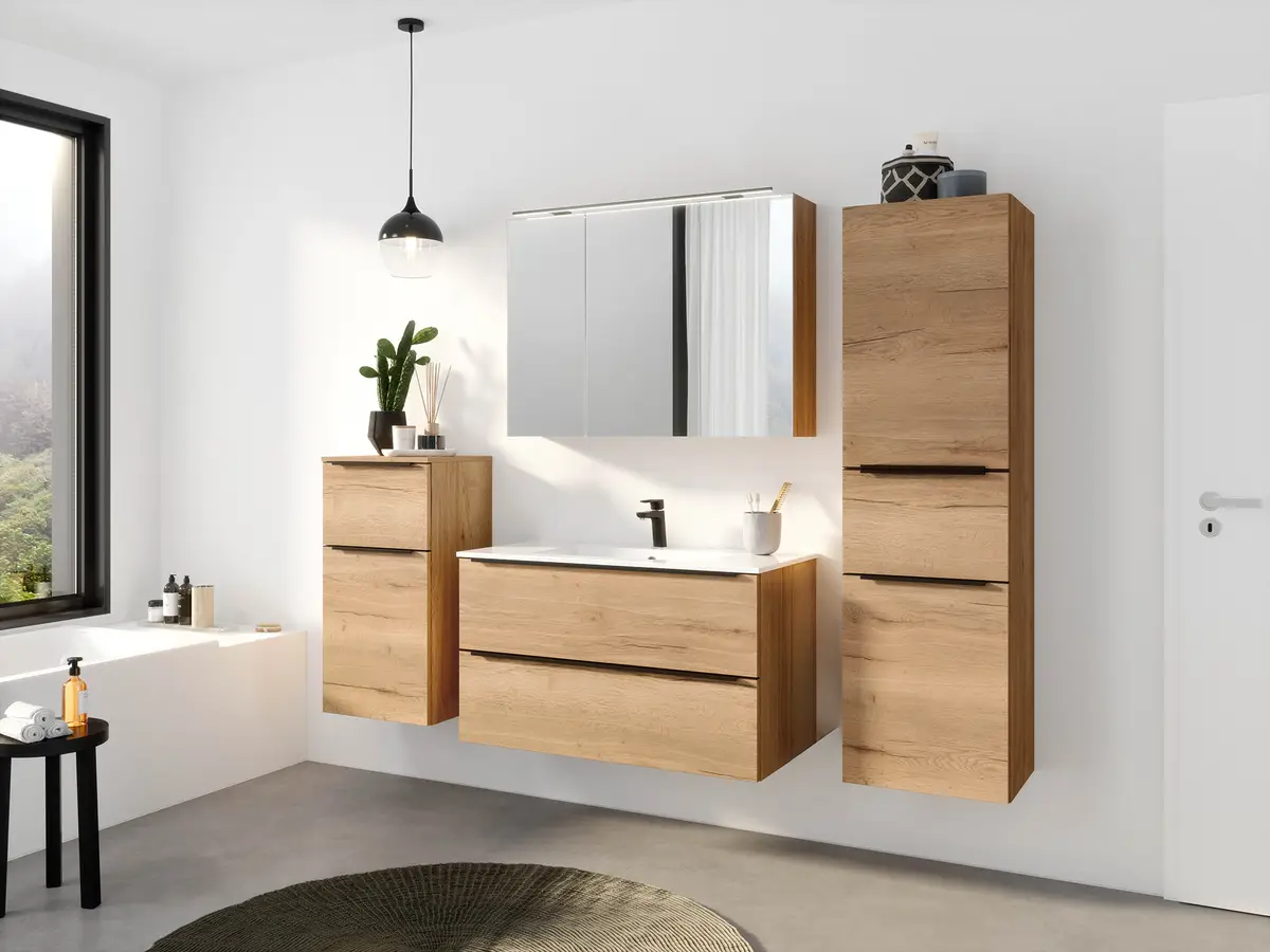 Badezimmerset MYBA IV 2-teilig | Braun