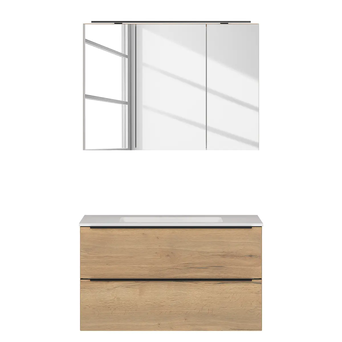 Badezimmerset MYBA IV 2-teilig | Braun