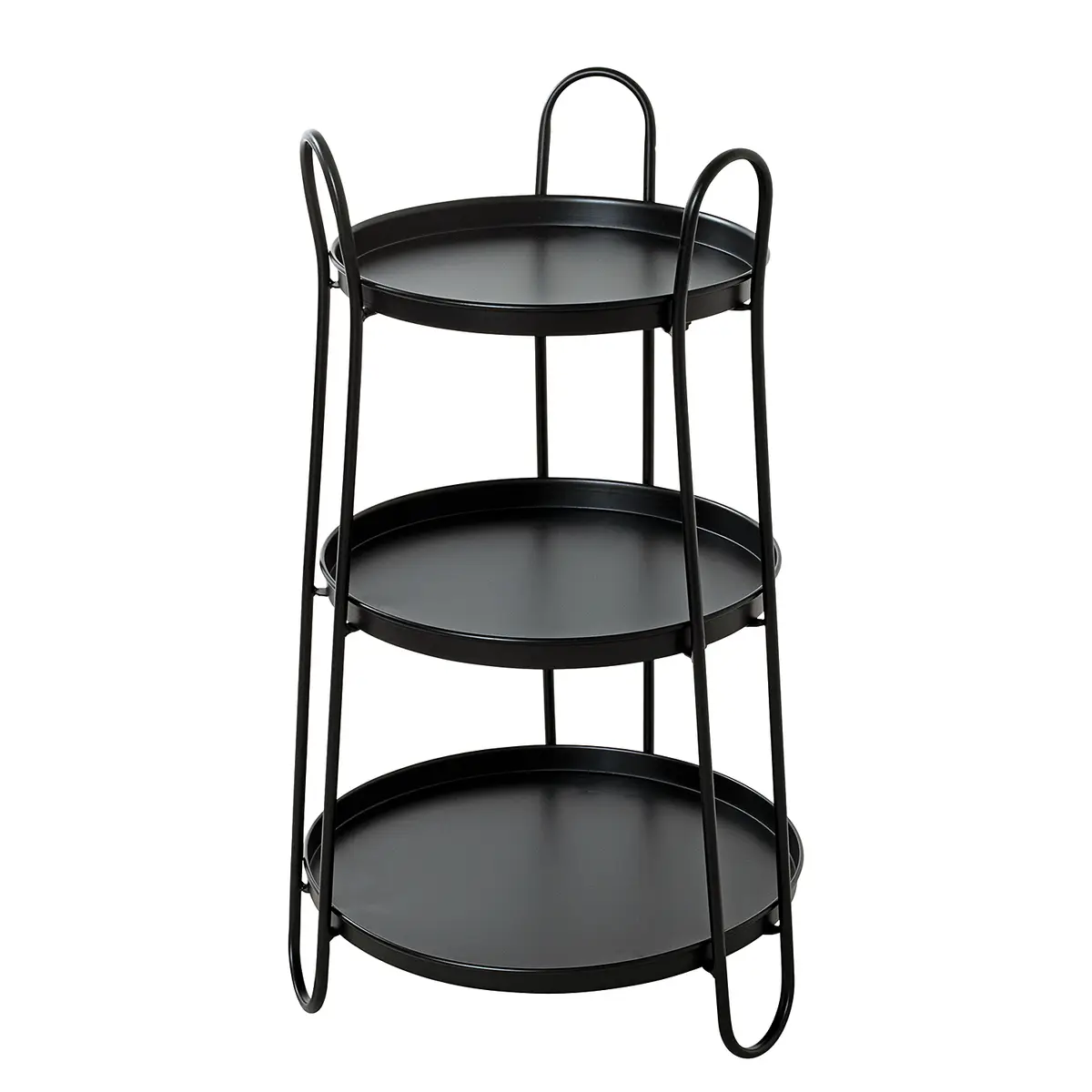 Beistelltisch Alderton 72cm Schwarz | Schwarz