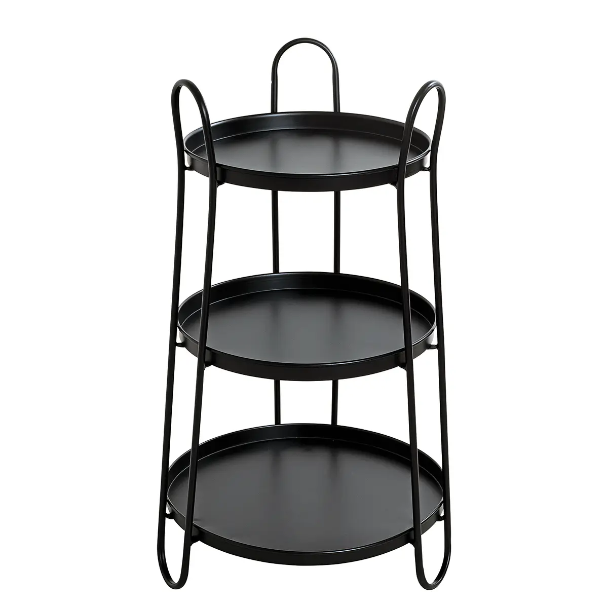 Beistelltisch Alderton 72cm Schwarz | Schwarz