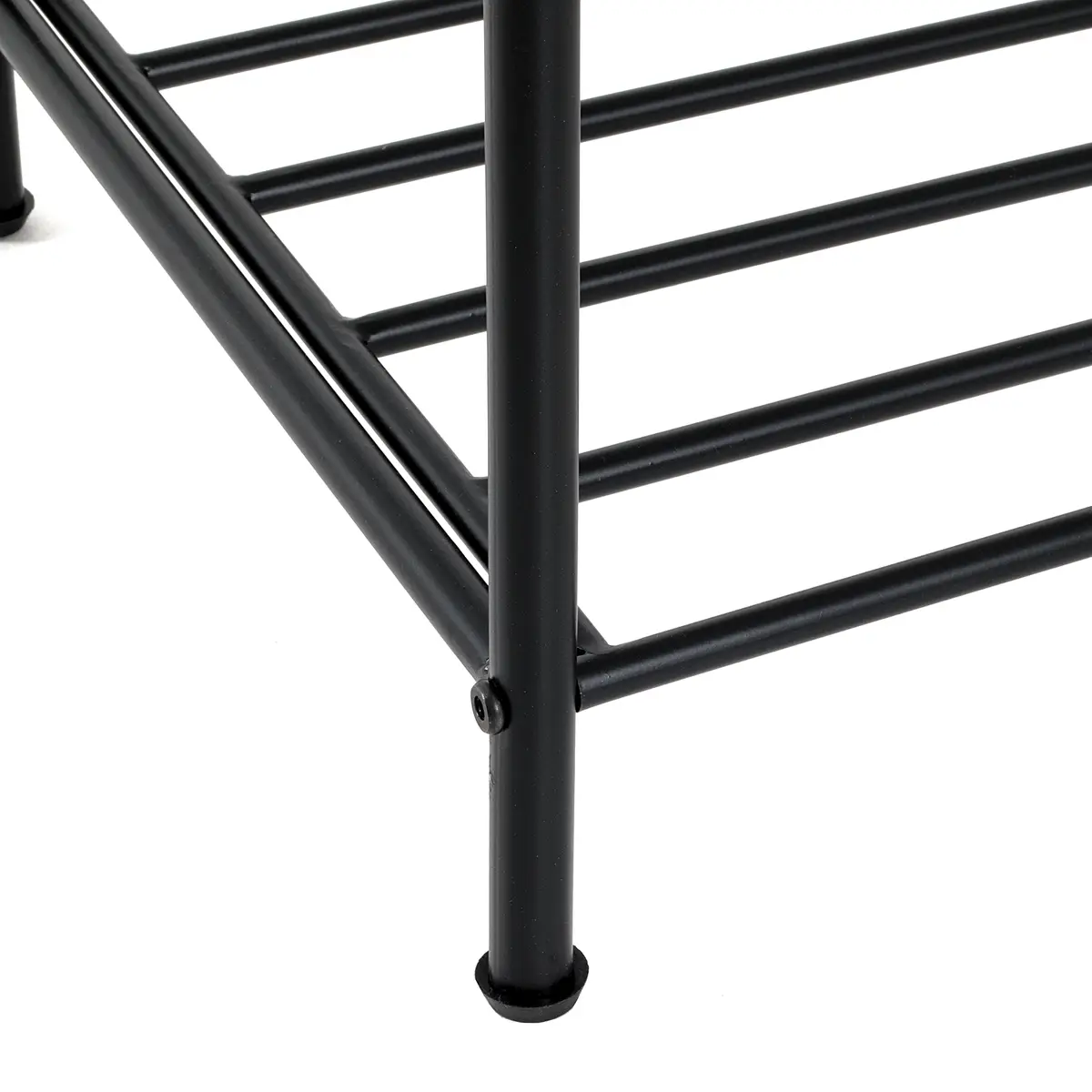 Schuhregal Riddock 78cm Schwarz | Schwarz