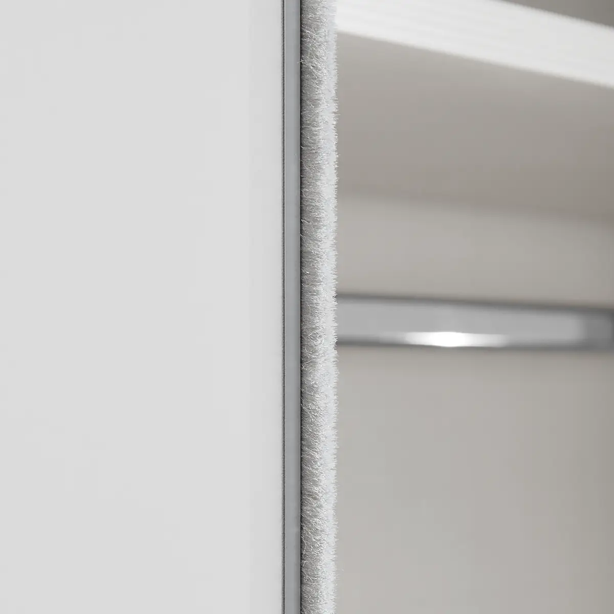 Schwebetürenschrank Typ D | Weiß
