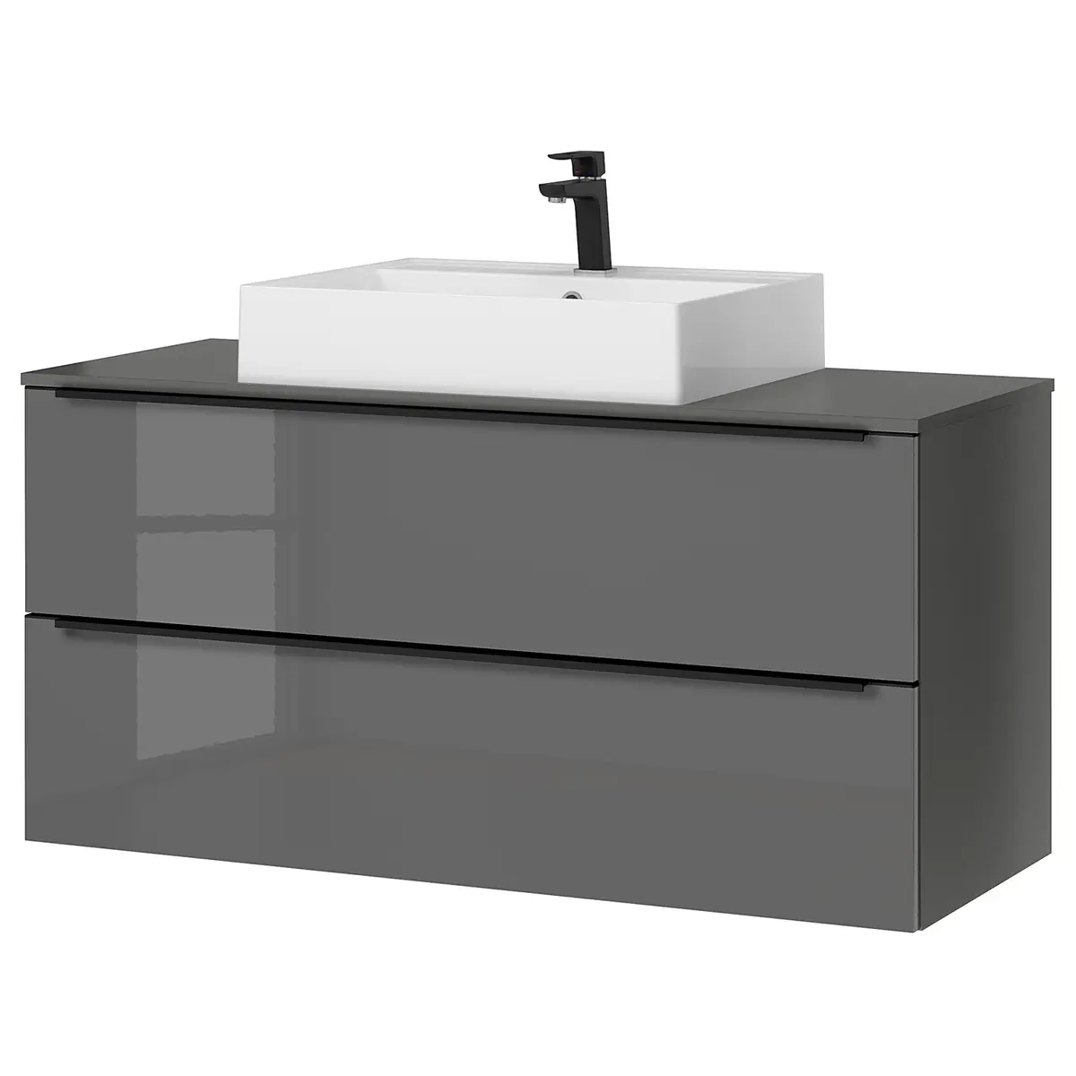 Waschtisch MYBA VI 120cm | Weiß