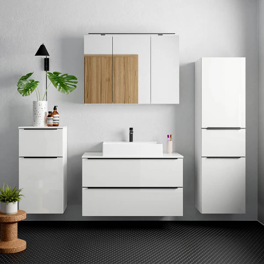 Badezimmerset MYBA XXV | Weiß