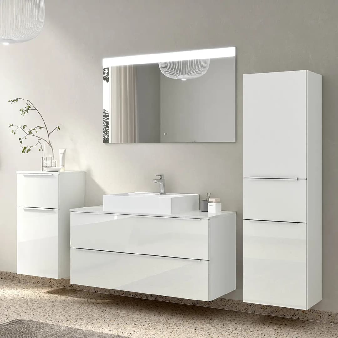 Badezimmerset MYBA XXII | Weiß