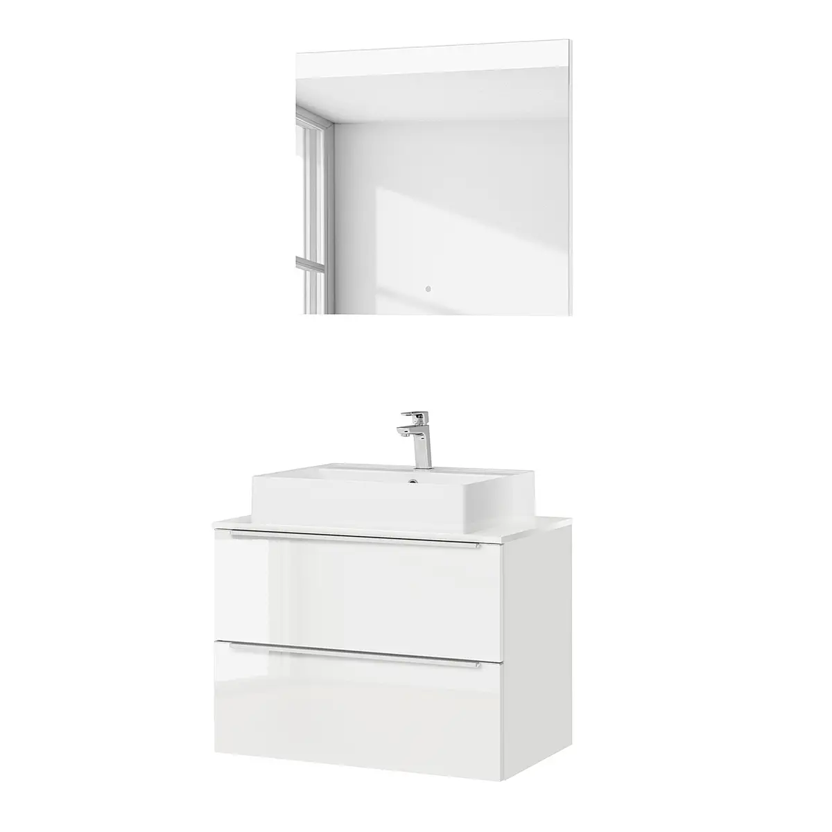 Badezimmerset MYBA XVIII | Weiß