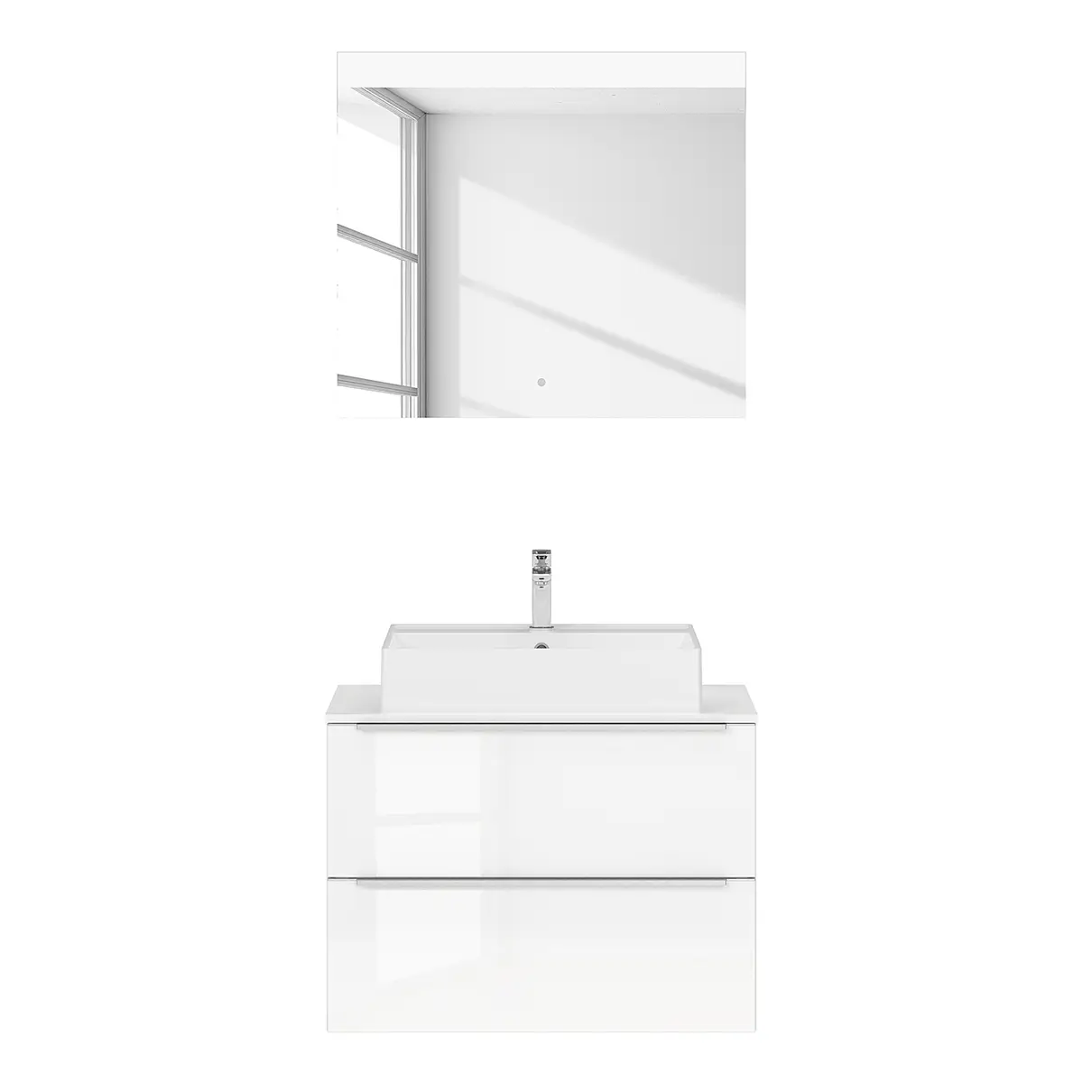 Badezimmerset MYBA XVIII | Weiß