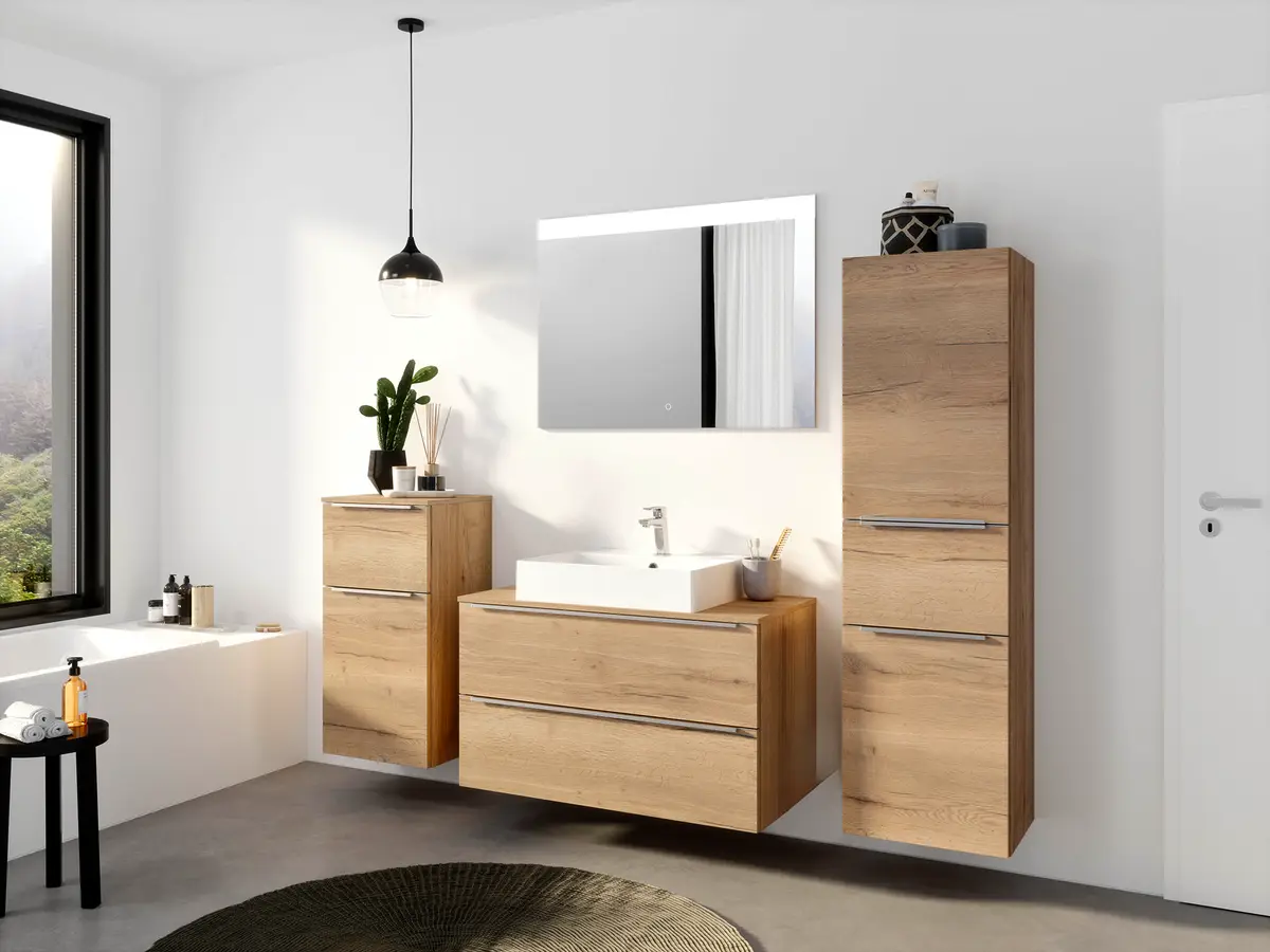 Badezimmerset MYBA XVIII | Braun