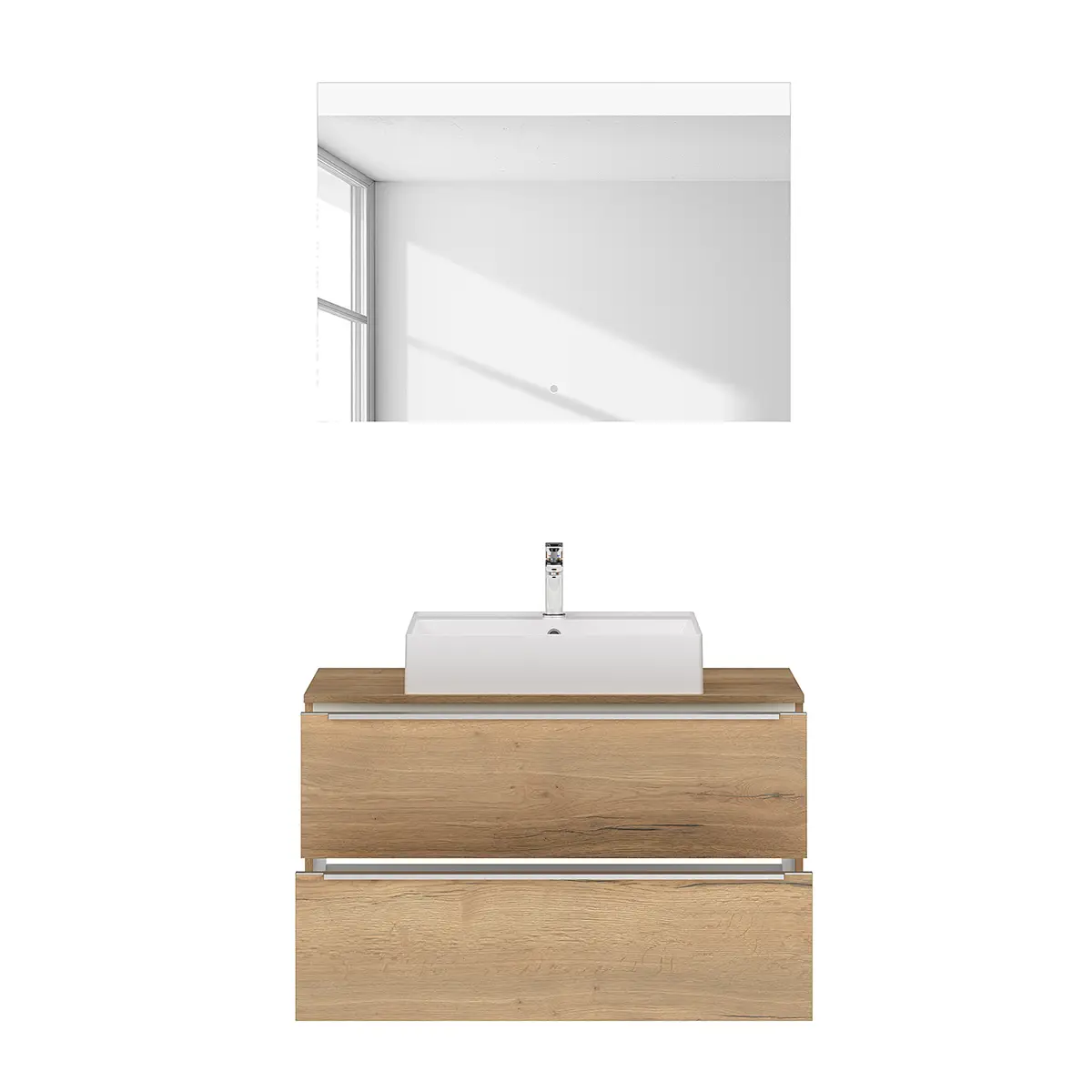 Badezimmerset MYBA XVIII | Braun
