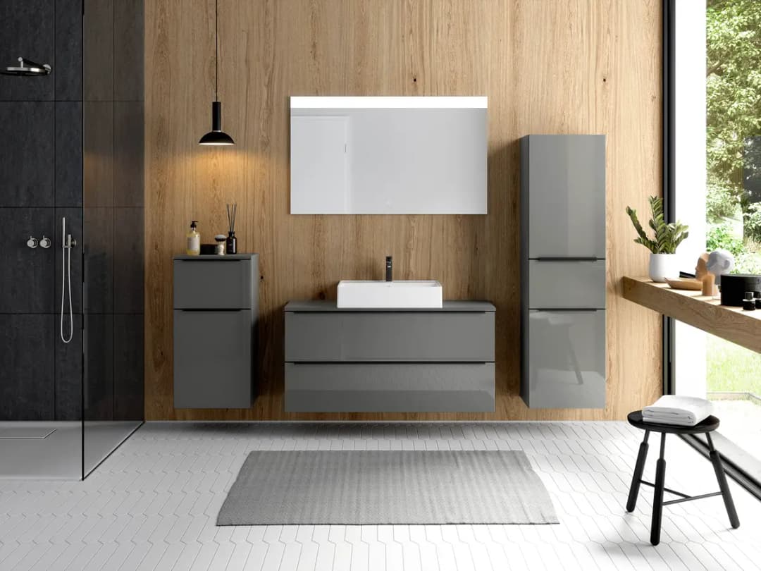Badezimmerset MYBA XIX | Grau