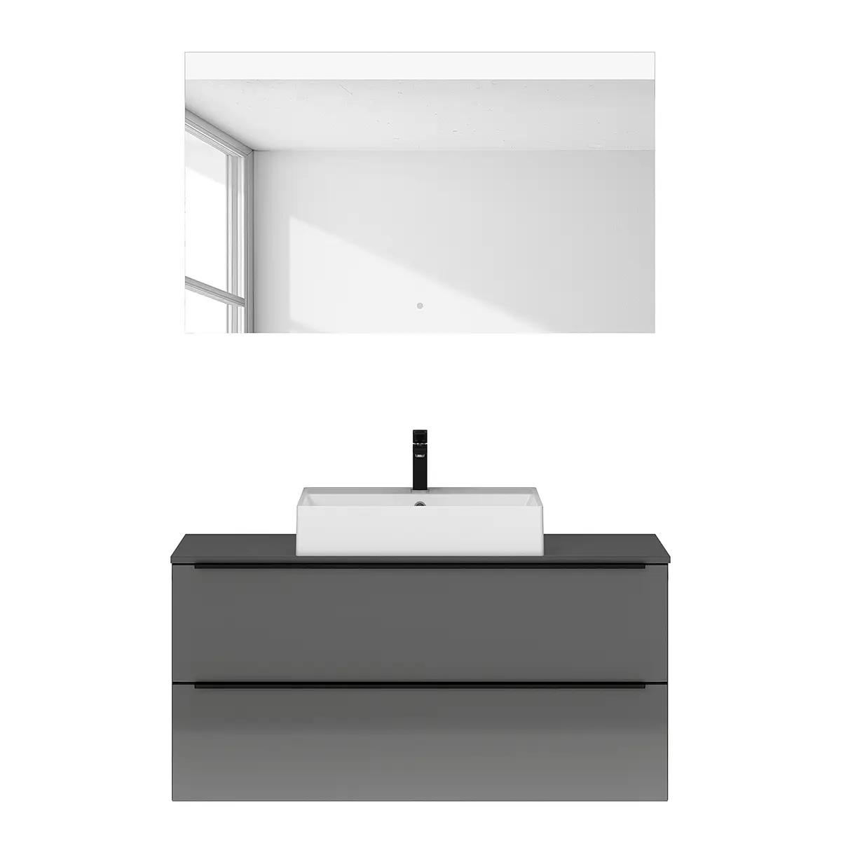 Badezimmerset MYBA XIX | Grau