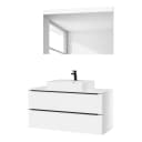 Badezimmerset MYBA XIX 2-teilig 120cm Weiß/Weiß | Weiß