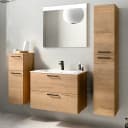 Badezimmerset MYBA XV 4-teilig | Braun