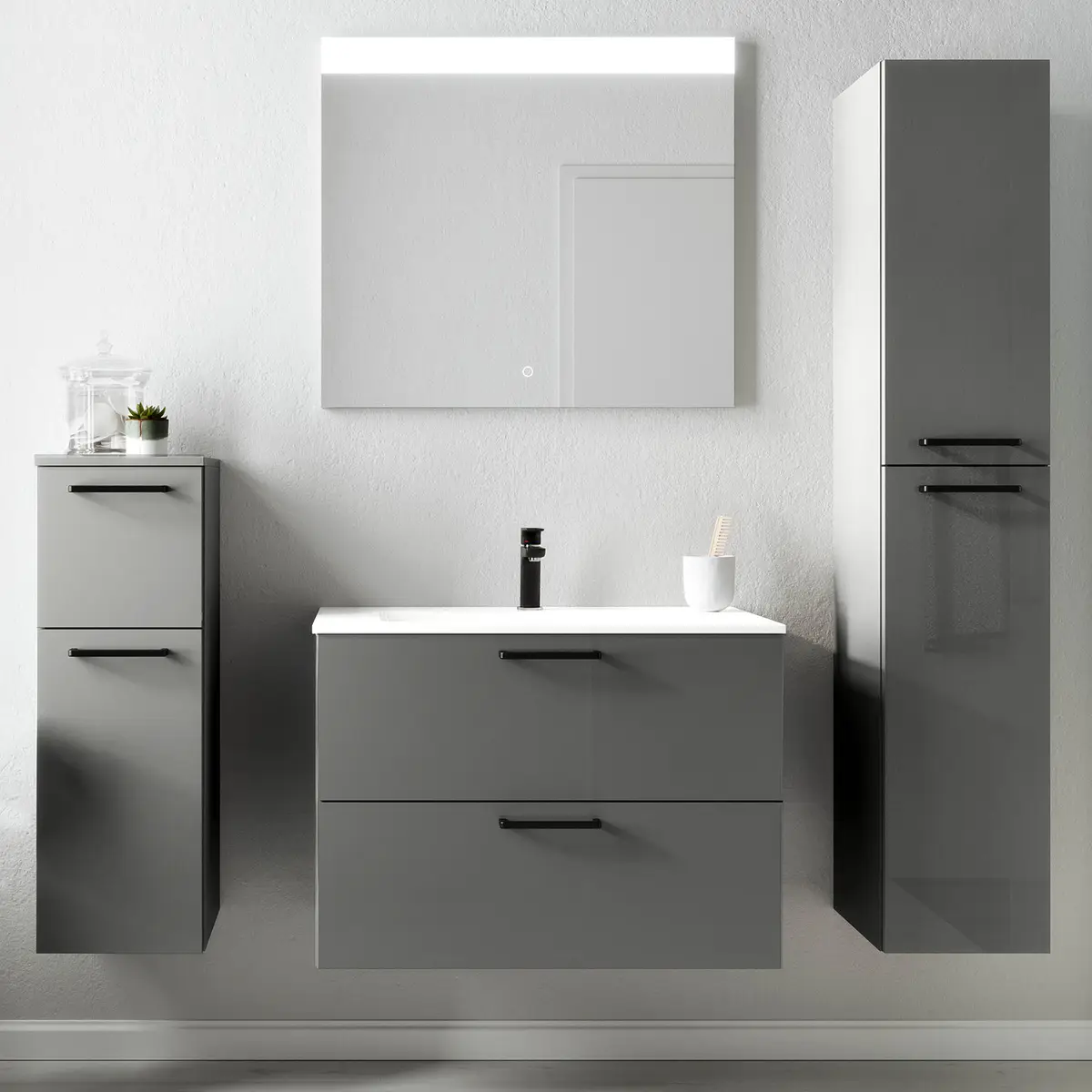 Badezimmerset MYBA XV | Grau