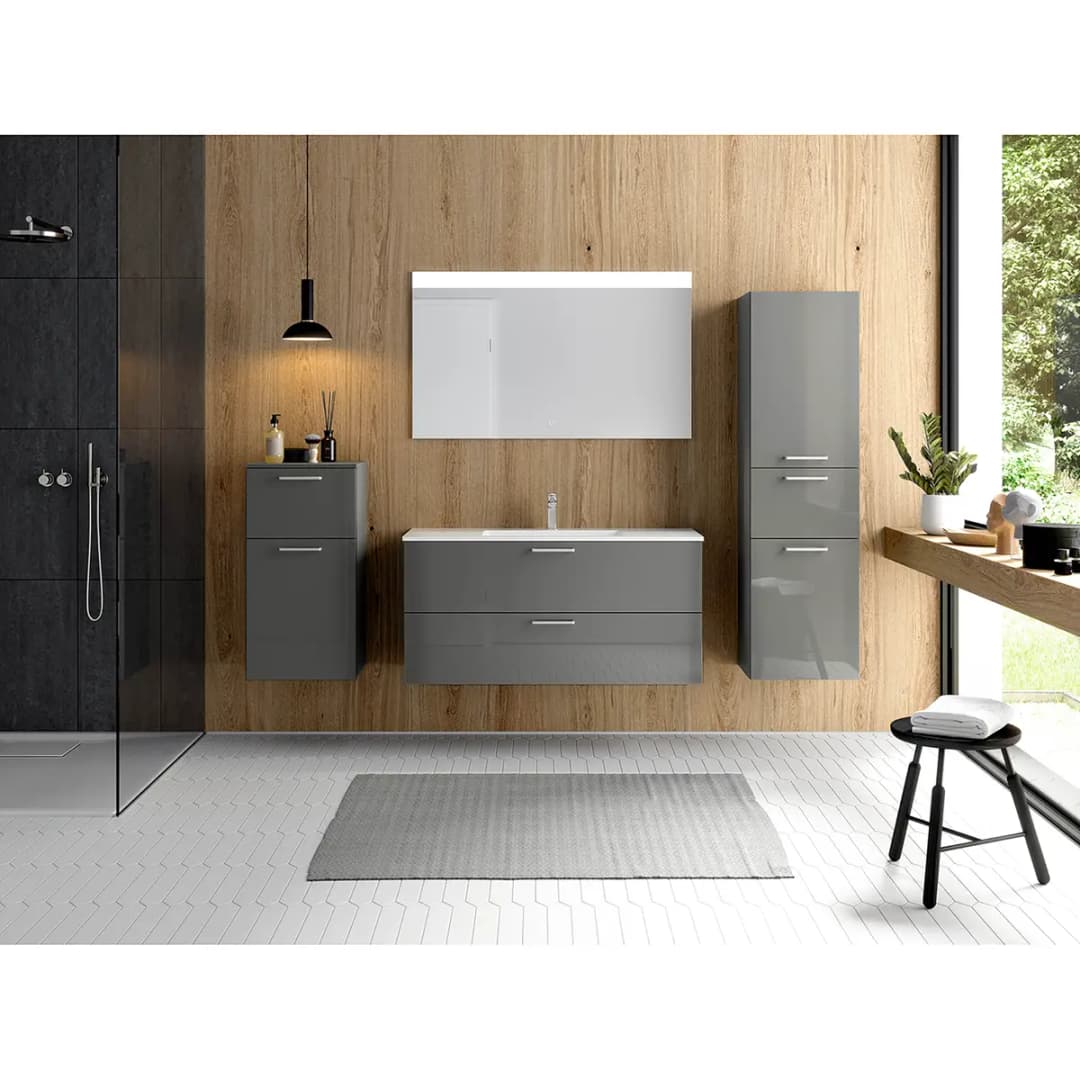 Badezimmerset MYBA IX | Grau