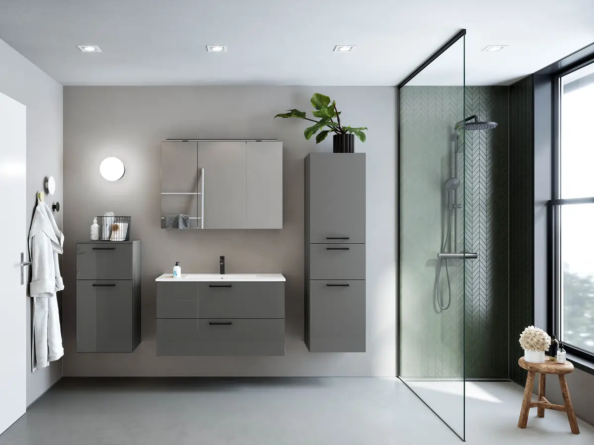 Badezimmerset MYBA XIII | Grau