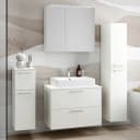 Badezimmerset MYBA XXXII 140cm Weiß/Weiß | Weiß