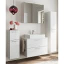 Badezimmerset MYBA XXXII 4-teilig 140cm Weiß/Hochglanz Weiß | Weiß