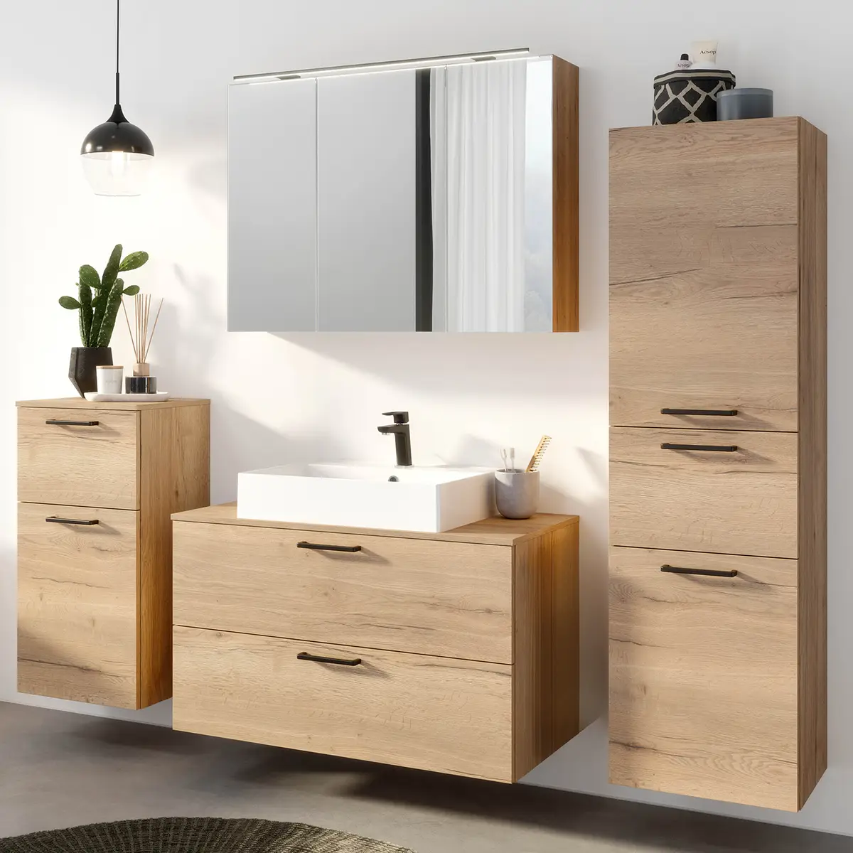 Badezimmerset MYBA XXXIII | Braun