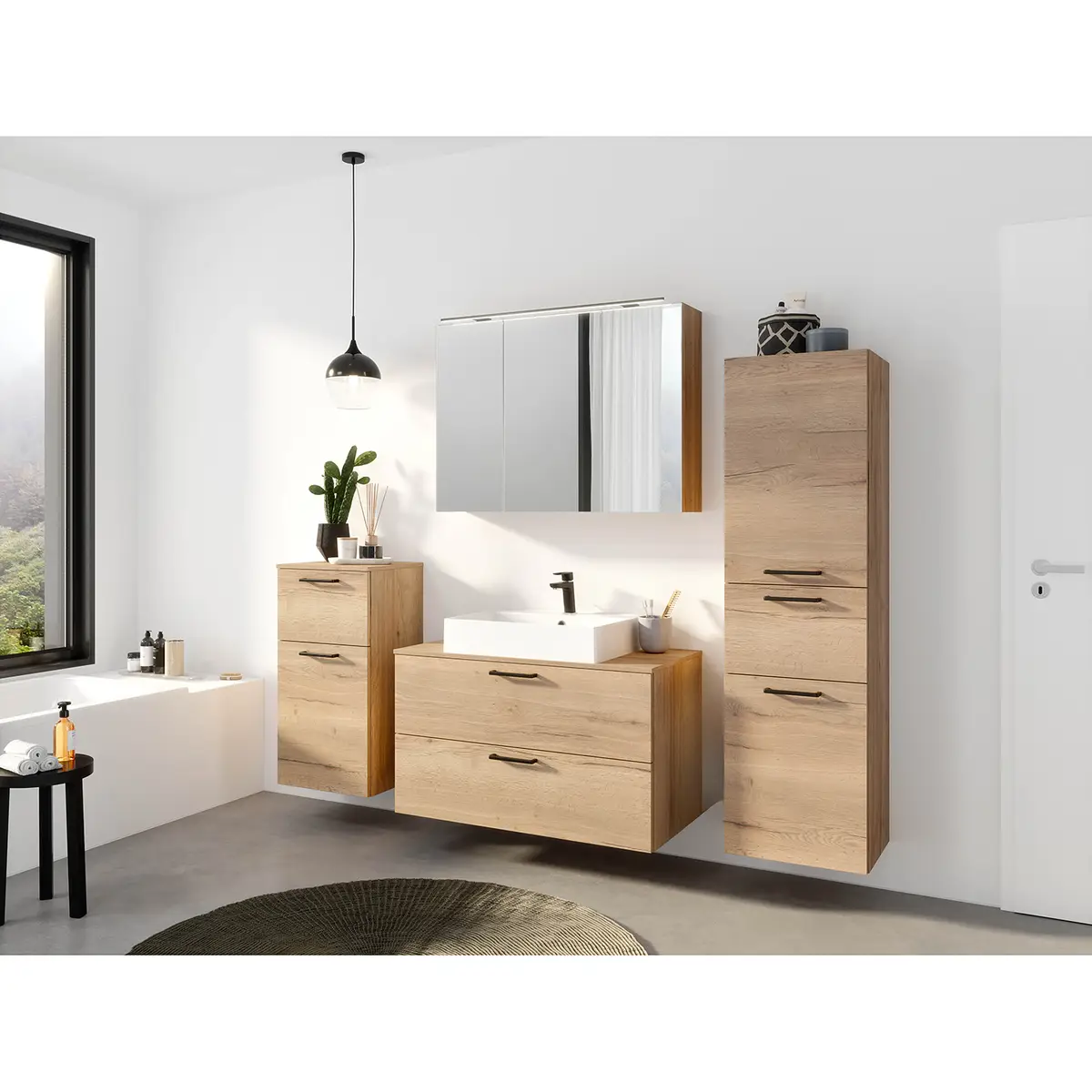 Badezimmerset MYBA XXXIII | Braun