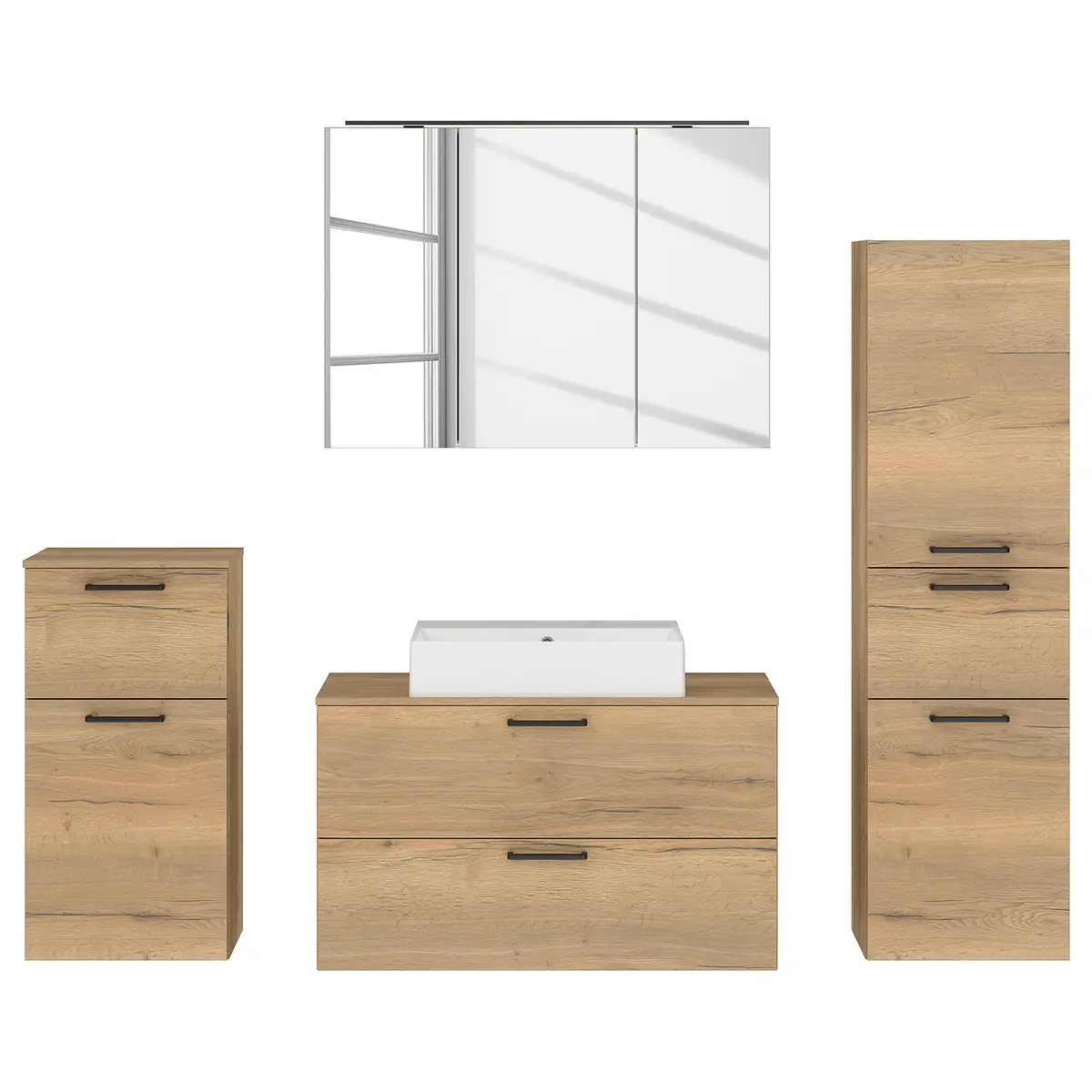 Badezimmerset MYBA XXXIII | Braun