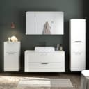 Badezimmerset MYBA XXXIII 4-teilig 210cm Weiß/Weiß | Weiß