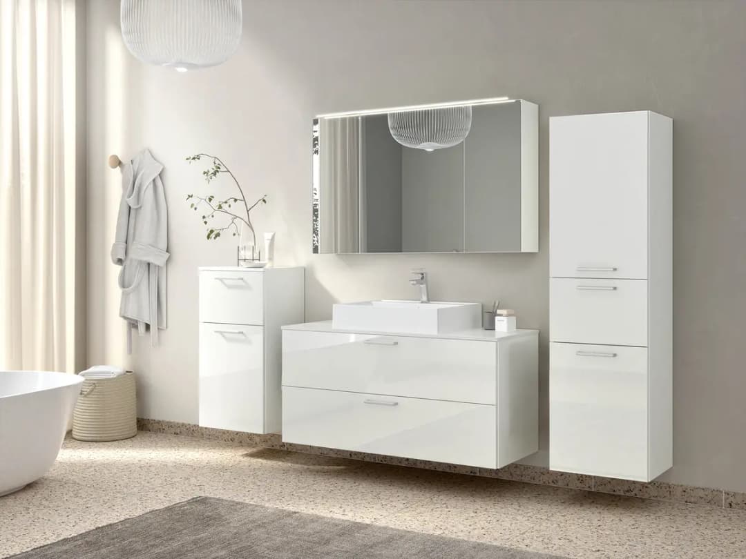 Badezimmerset MYBA XXVIII | Weiß