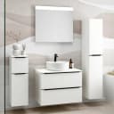 Badezimmerset MYBA XXXIX 4-teilig 140cm Weiß/Weiß | Weiß