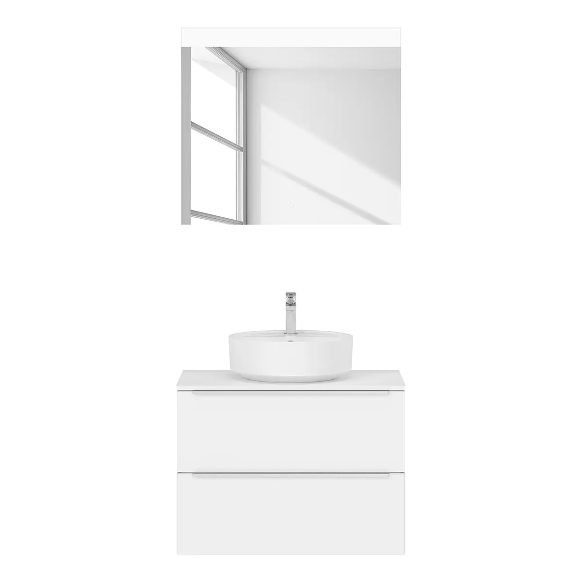 Badezimmerset MYBA XXXIV | Weiß