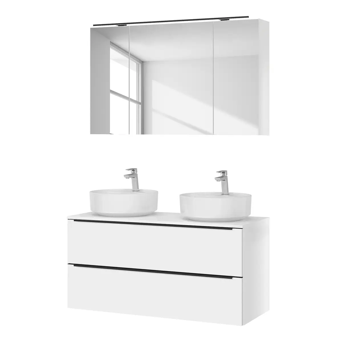 Badezimmerset MYBA XLV | Weiß