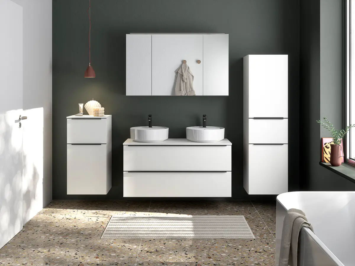 Badezimmerset MYBA XLV | Weiß