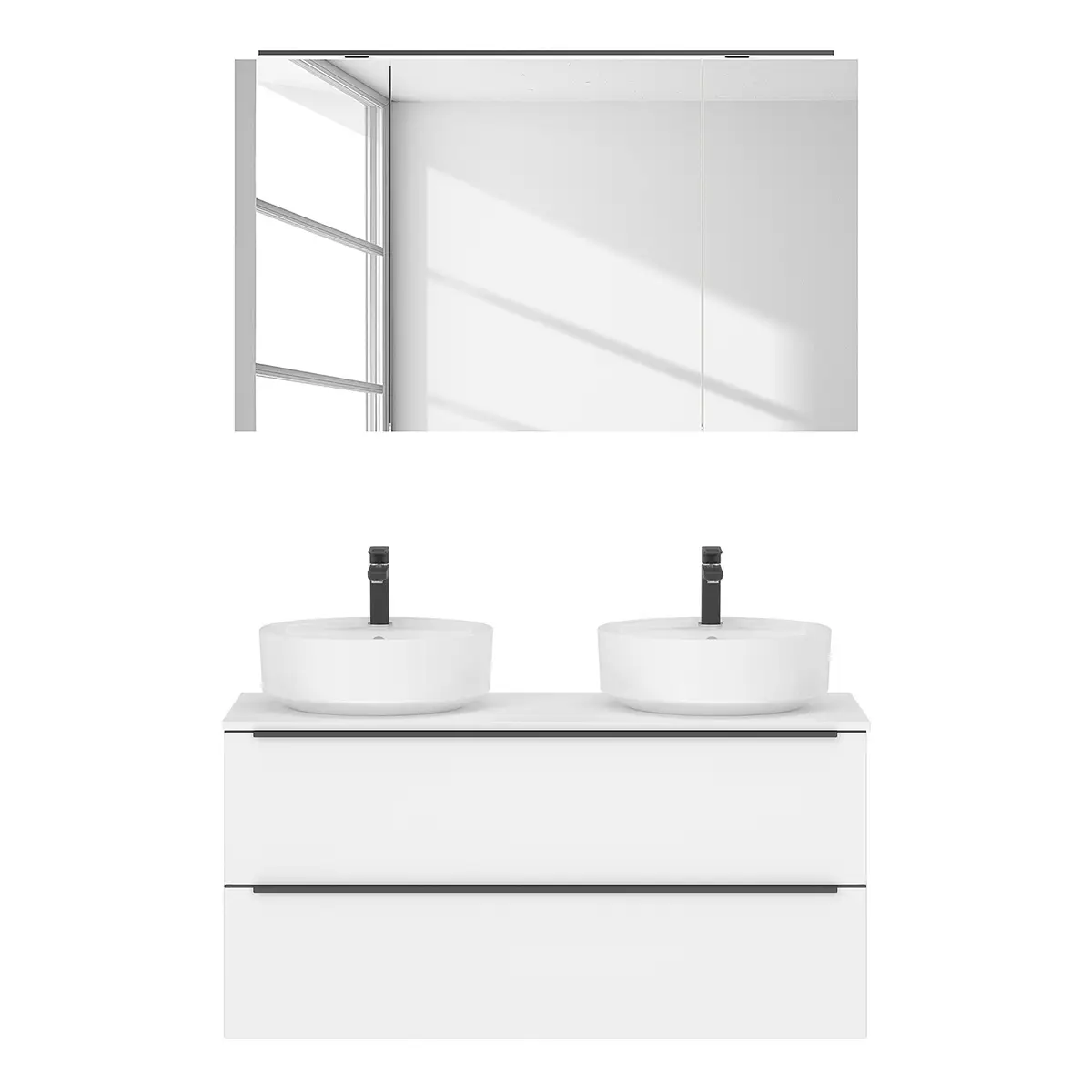 Badezimmerset MYBA XLV | Weiß